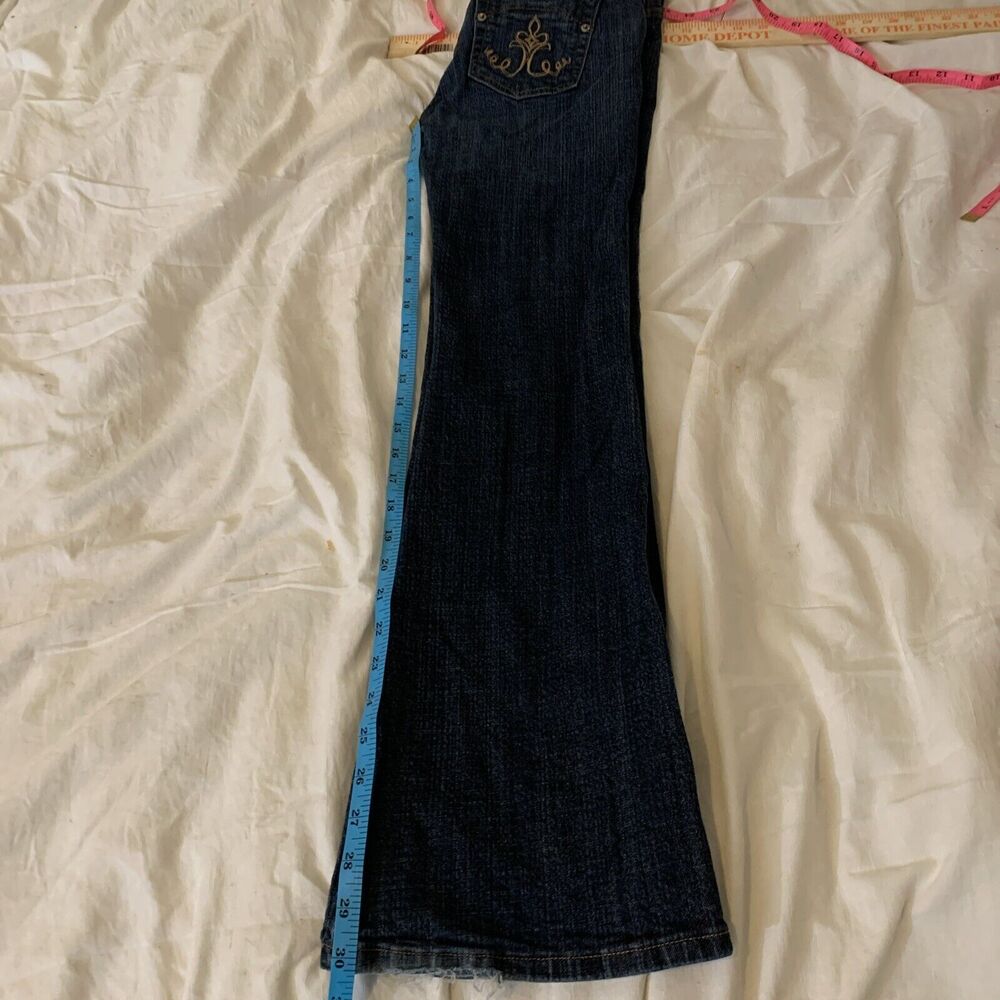 Underground Soul  jeans size 1 dark wash 26x30 Low Rise - Picture 6 of 7